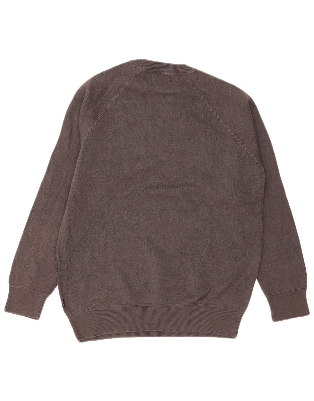 Superdry Mens Sweatshirt Jumper Large Grey Cotton