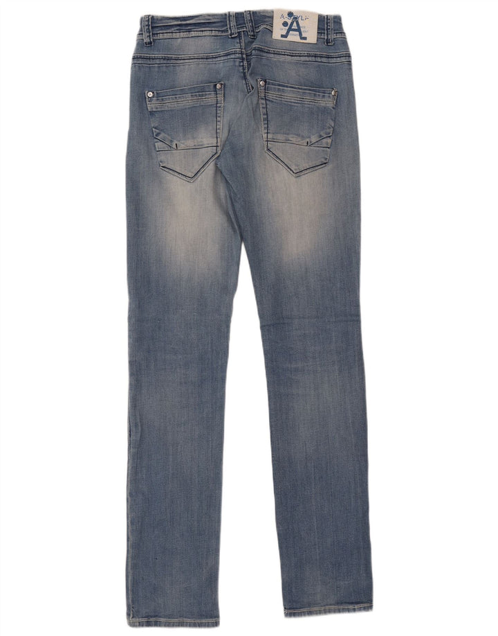 A-Style Womens Slim Jeans IT 46 Large W33 L36 Blue Cotton