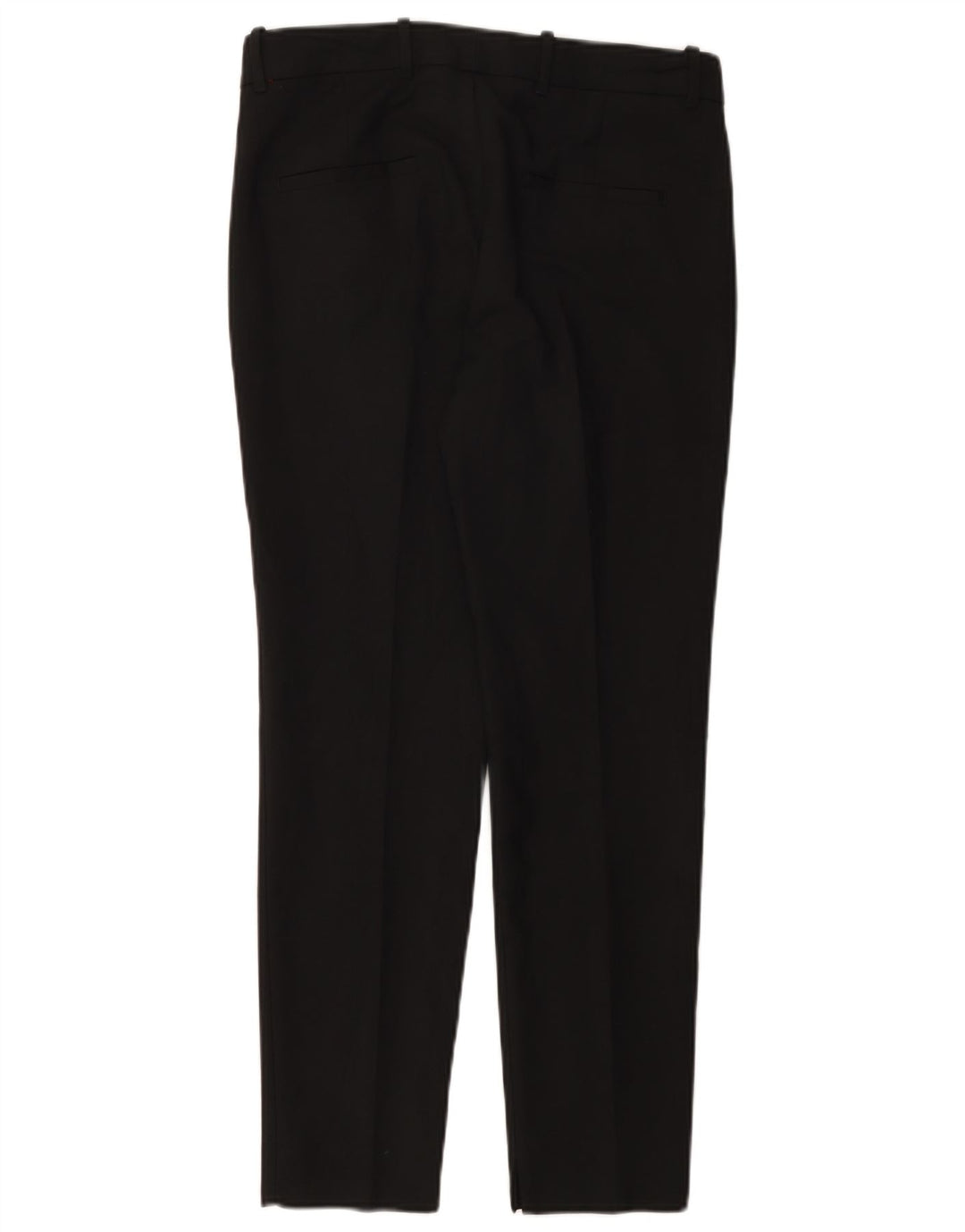 ZARA Womens Slim Suit Trousers Medium W28 L27 Black Cotton