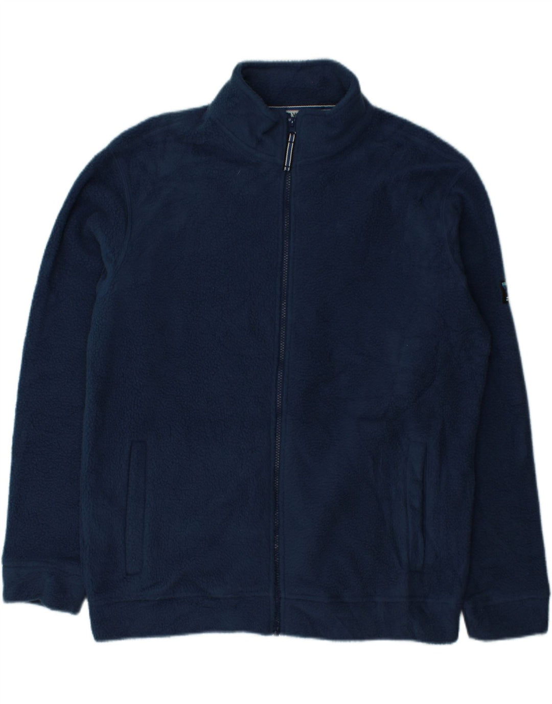 ORVIS Mens Loose Fit Fleece Jacket UK 38 Medium Navy Blue Polyester Vintage Orvis and Second-Hand Orvis from Messina Hembry 