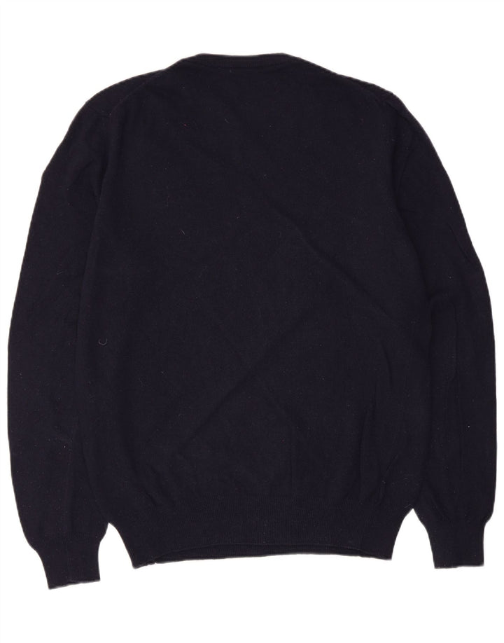 Colmar Mens Crew Neck Jumper Sweater XL Navy Blue Polyamide
