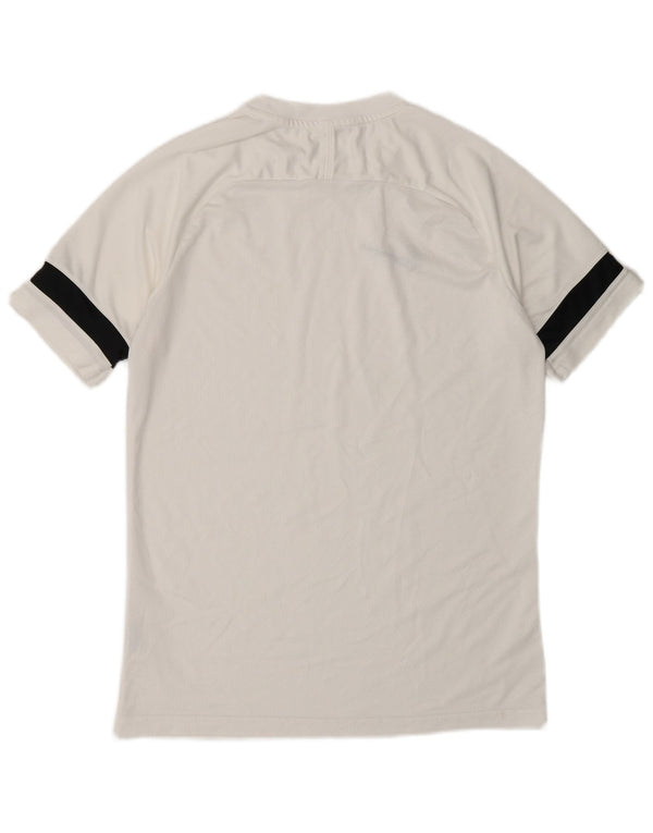 Nike Mens T-Shirt Top Medium White Polyester Sports