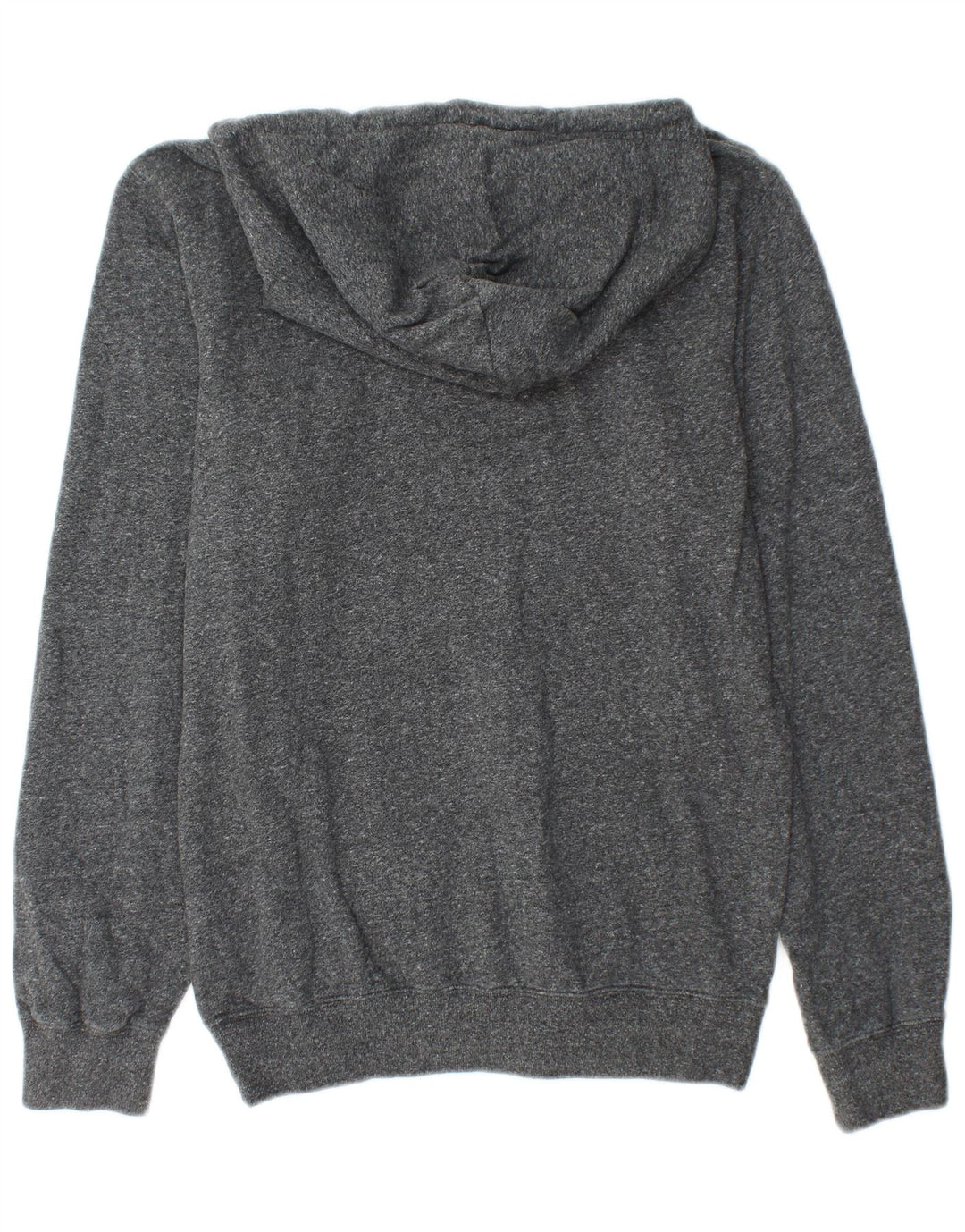 CHAMPION Mens Graphic Hoodie Jumper XS Grey Flecked Cotton