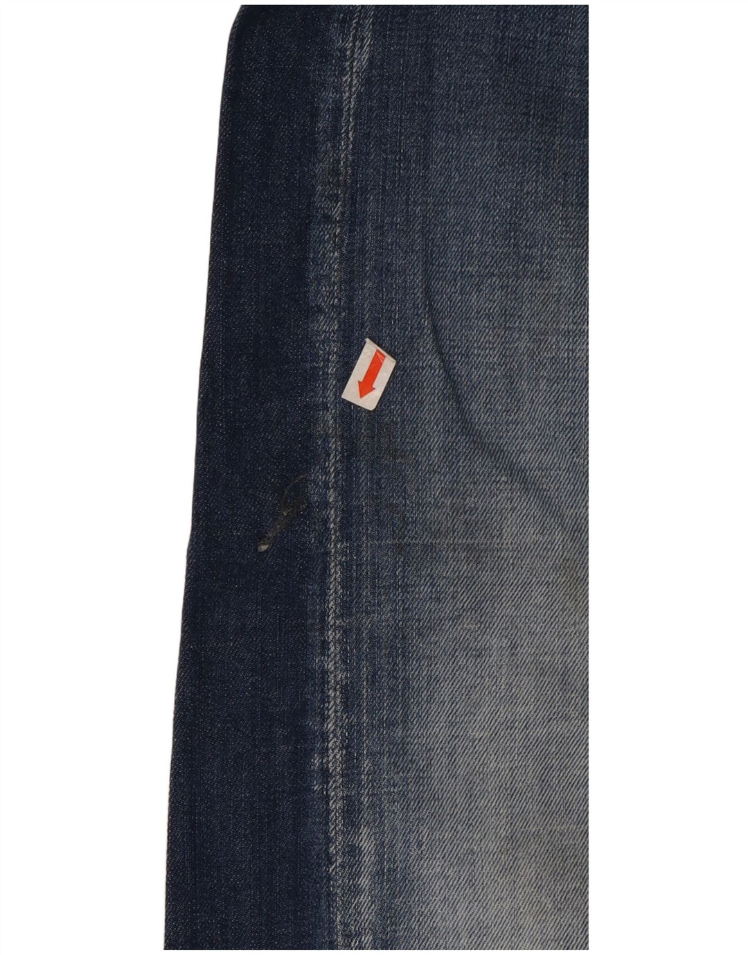 REPLAY Womens Grover Straight Jeans W29 L30 Navy Blue Cotton