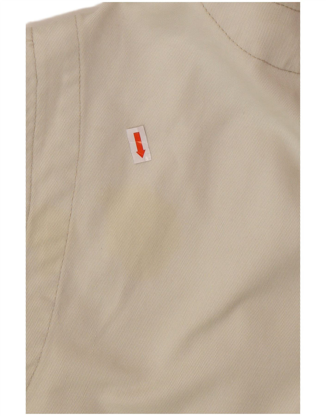 PICDOR Mens Utility Gilet UK 40 Large Beige Cotton