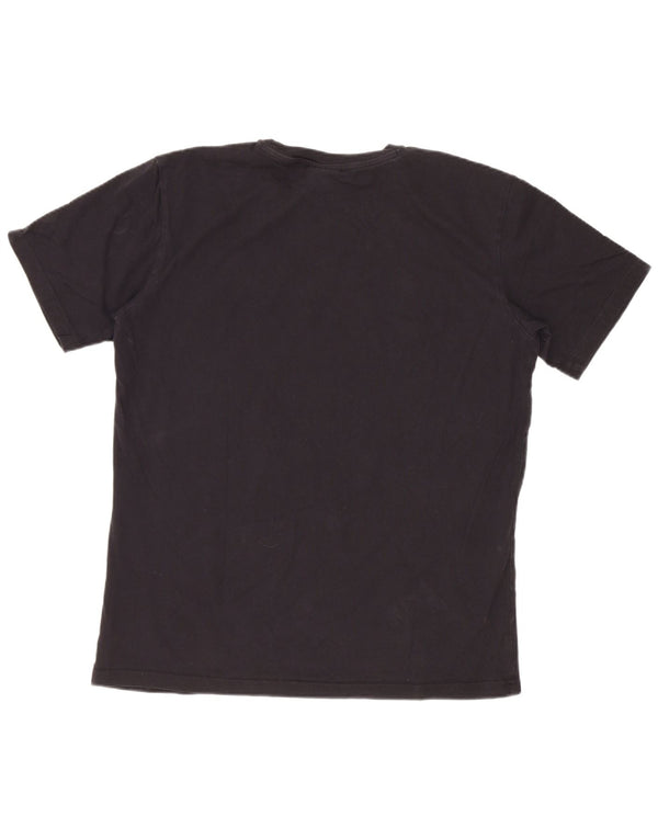 Champion Boys T-Shirt Top 15-16 Years 2XL Black Cotton