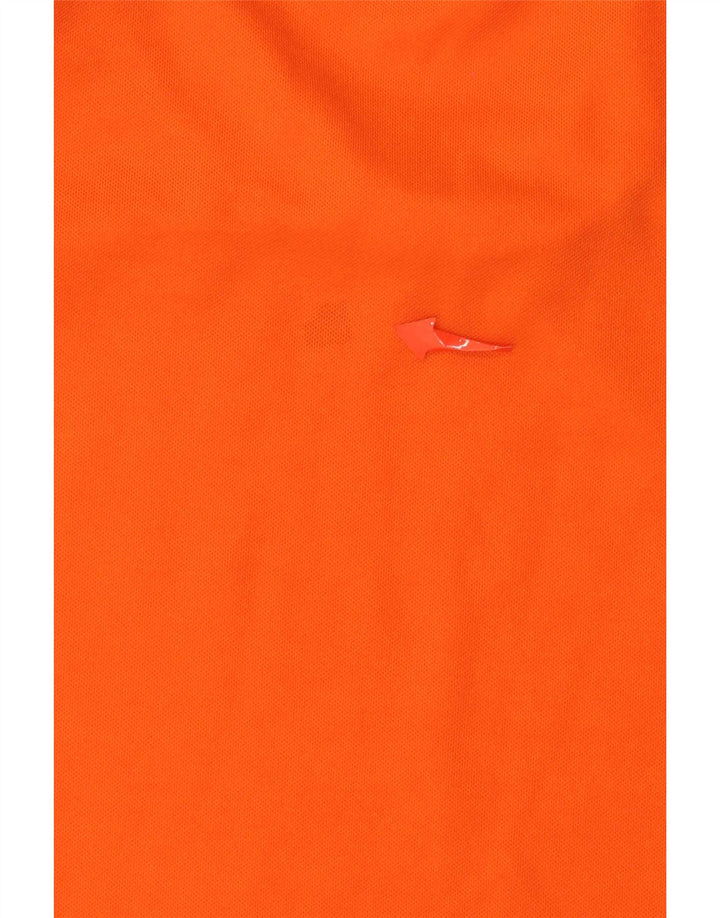 Adidas Mens Climalite T-Shirt Top Small Orange Polyester