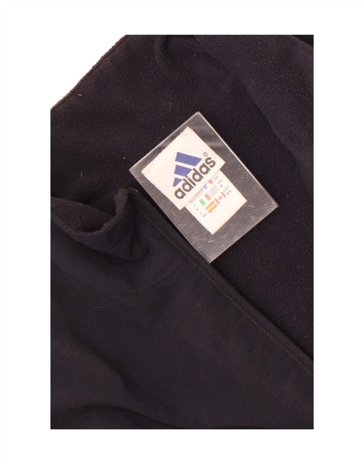 Adidas Mens Pullover Tracksuit Top Jacket UK 40/42 Medium Navy Blue