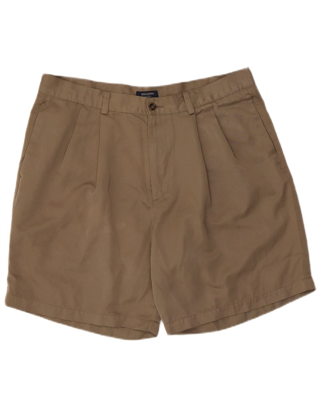 Dockers Mens Pegged Chino Shorts W34 Large  Beige