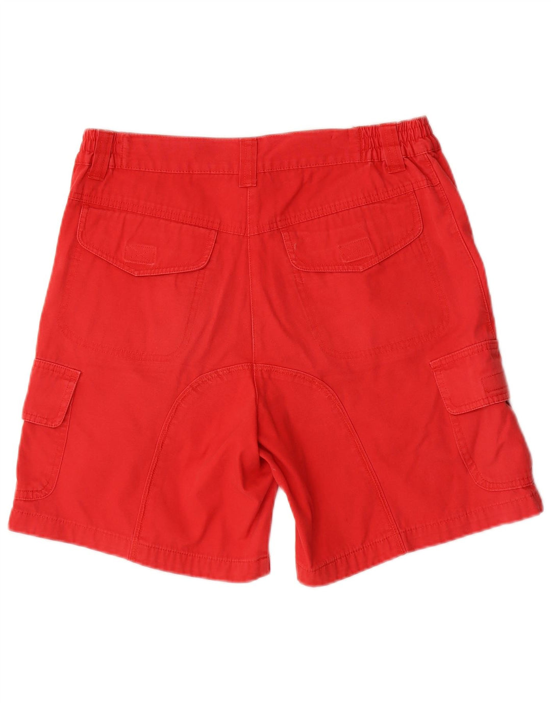 Slam Mens Cargo Shorts IT 46 Small W32 Red Cotton