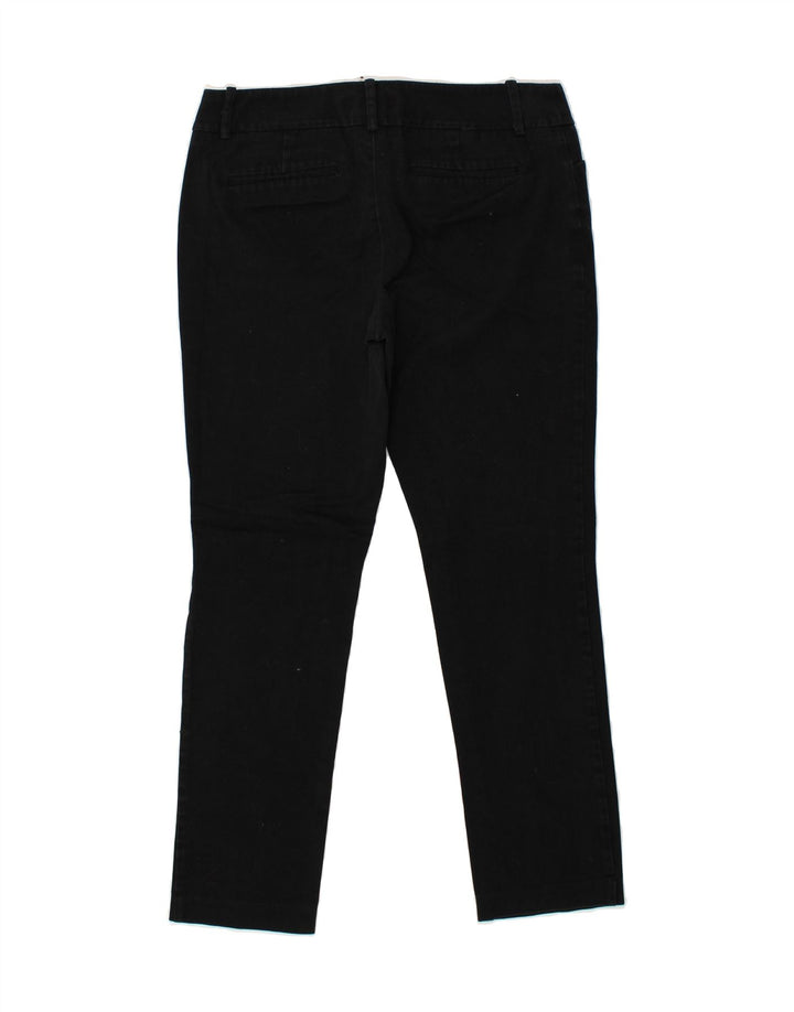 MOSSIMO Womens Stretch Slim Casual Trousers US 6 Medium W30 L27 Black | Vintage Mossimo | Thrift | Second-Hand Mossimo | Used Clothing | Messina Hembry 