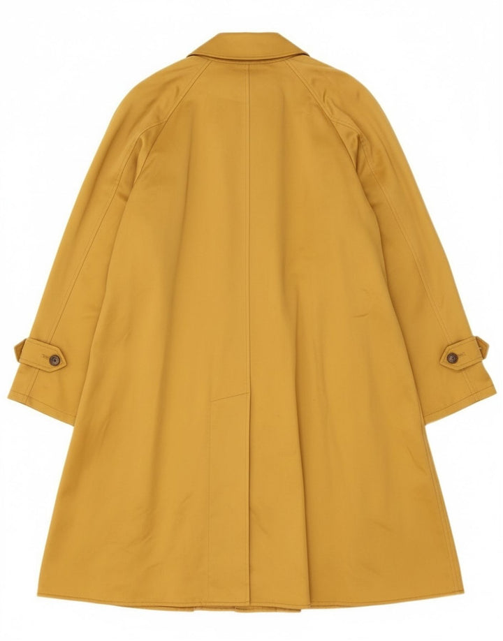 Penny Black Womens Oversized Trench Coat IT 42 Medium Yellow Cotton