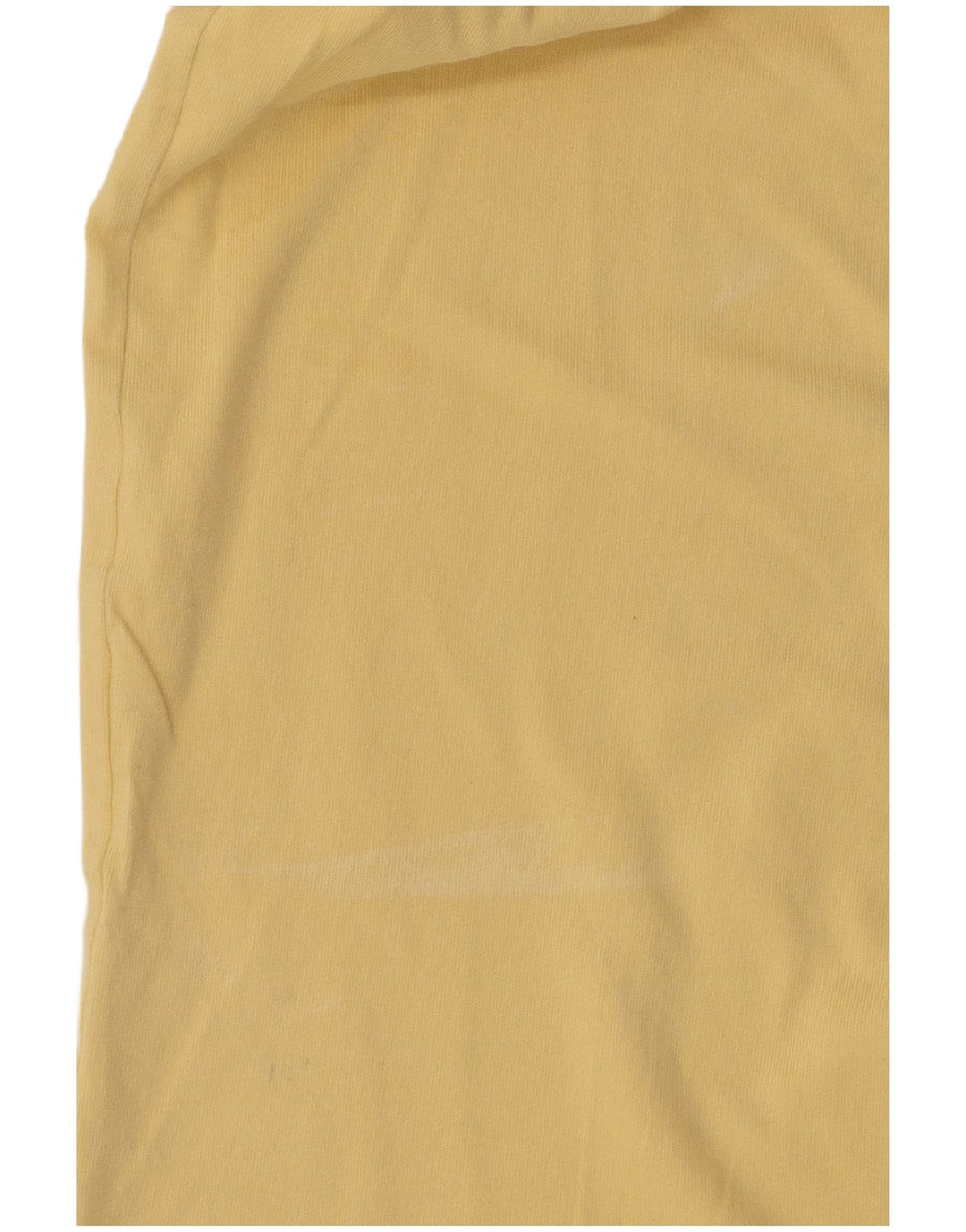 Adidas Mens T-Shirt Top Large Yellow Cotton