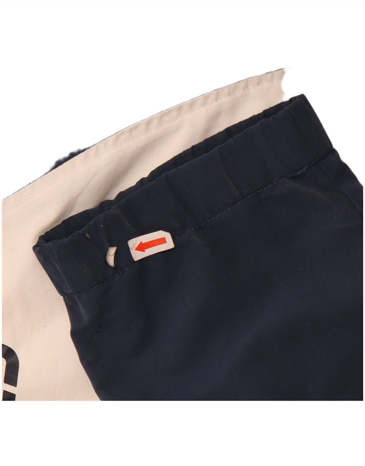 Asics Mens Graphic Tracksuit Top Jacket Large White Colourblock Polyester