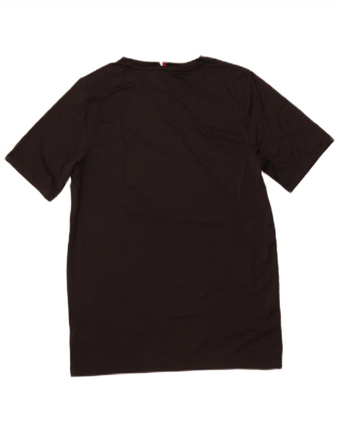 TOMMY HILFIGER Mens T-Shirt Top Small Black Polyester