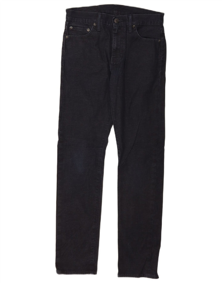 Levi's Mens Slim Jeans W30 L32 Navy Blue Cotton