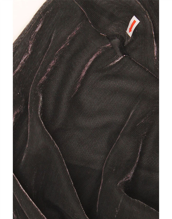 VINTAGE Womens See Through Shirt Blouse EU 42/44 XL Black Polyester Vintage Vintage and Second-Hand Vintage from Messina Hembry 