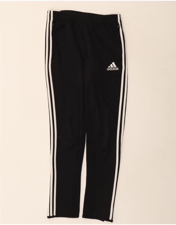 Adidas Boys Climacool Tracksuit Trousers 15-16 Years Black Colourblock