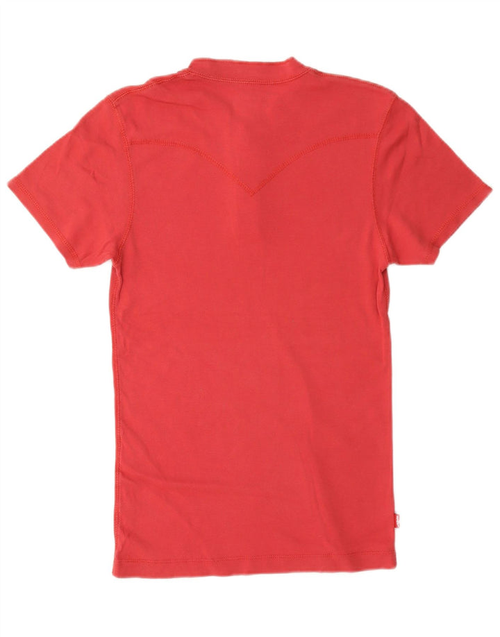 Levi's Mens T-Shirt Top Small Red