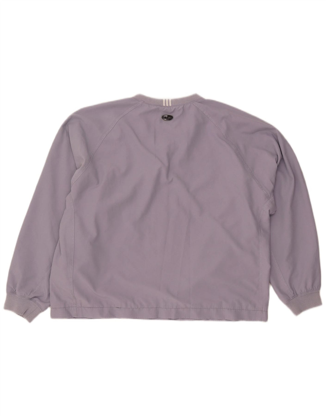 ADIDAS Womens Climashell Pullover Tracksuit Top UK 16 Large Purple