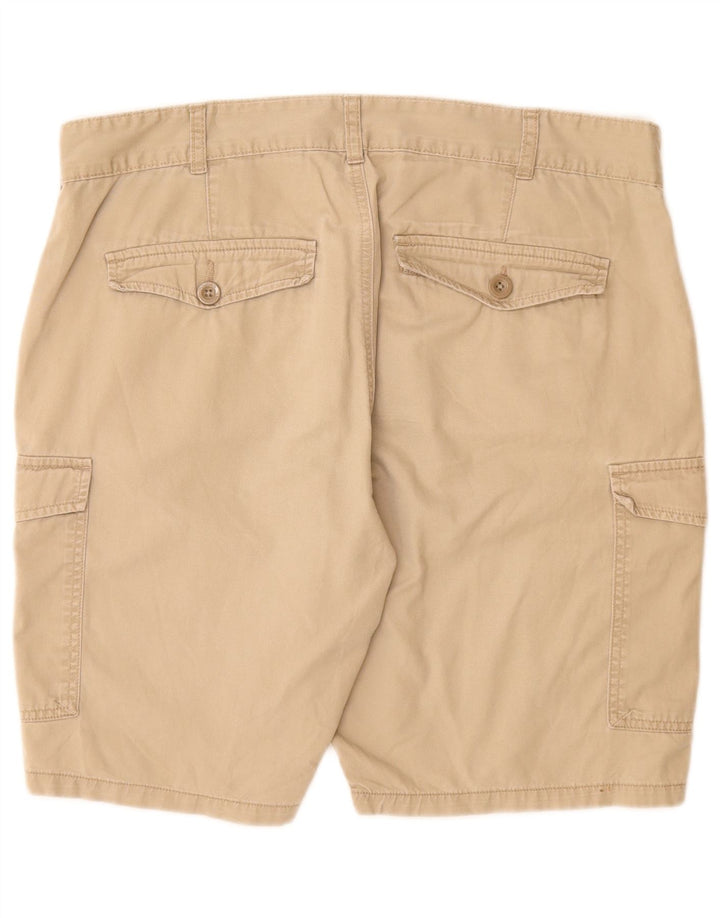 Mountain Warehouse Mens Cargo Shorts W36 Large Beige Cotton