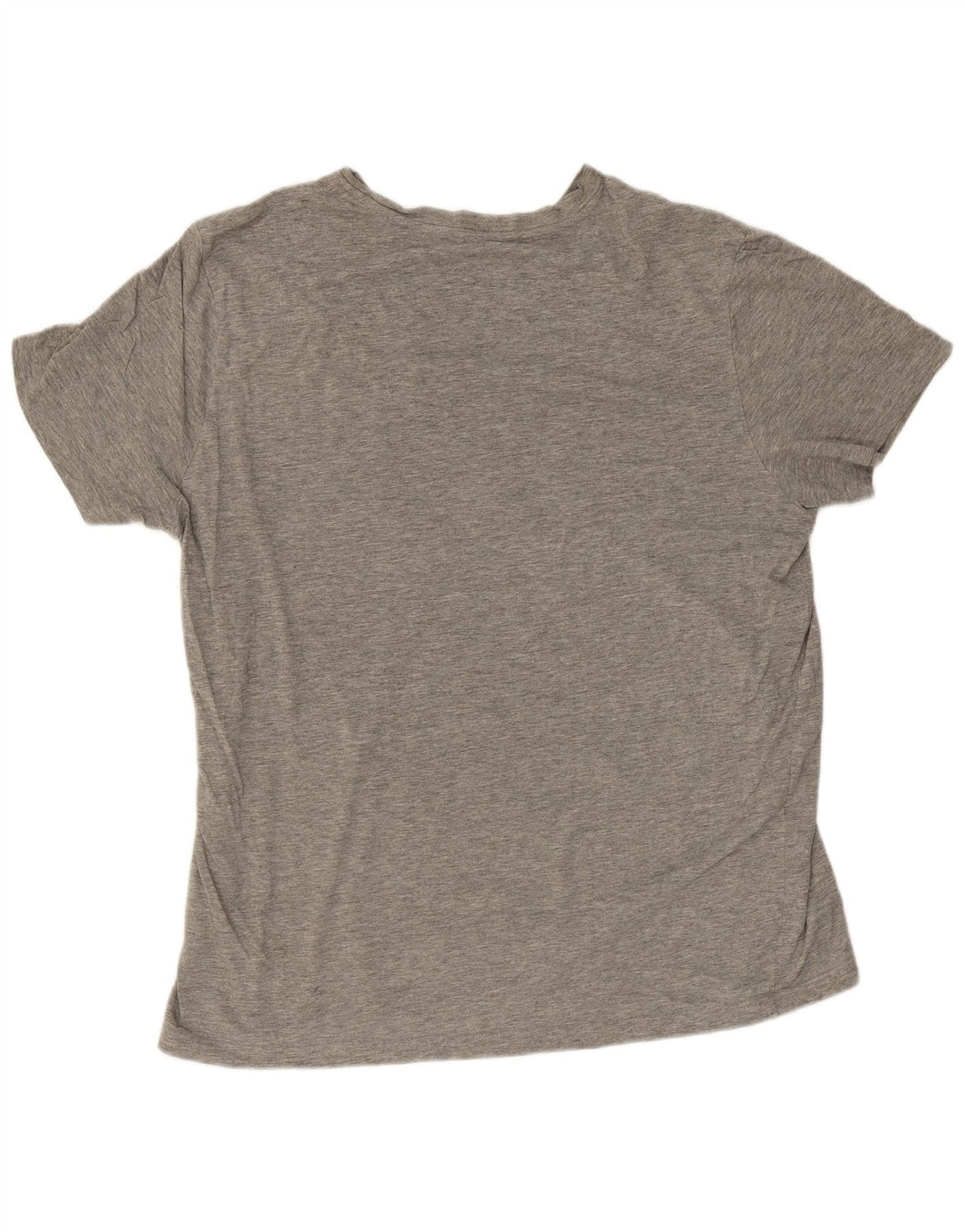 Champion Mens Graphic T-Shirt Top Large Grey