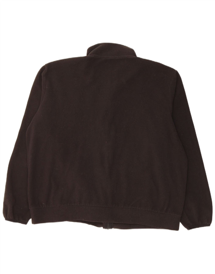 PUMA Mens Fleece Jacket 2XL Black Polyester