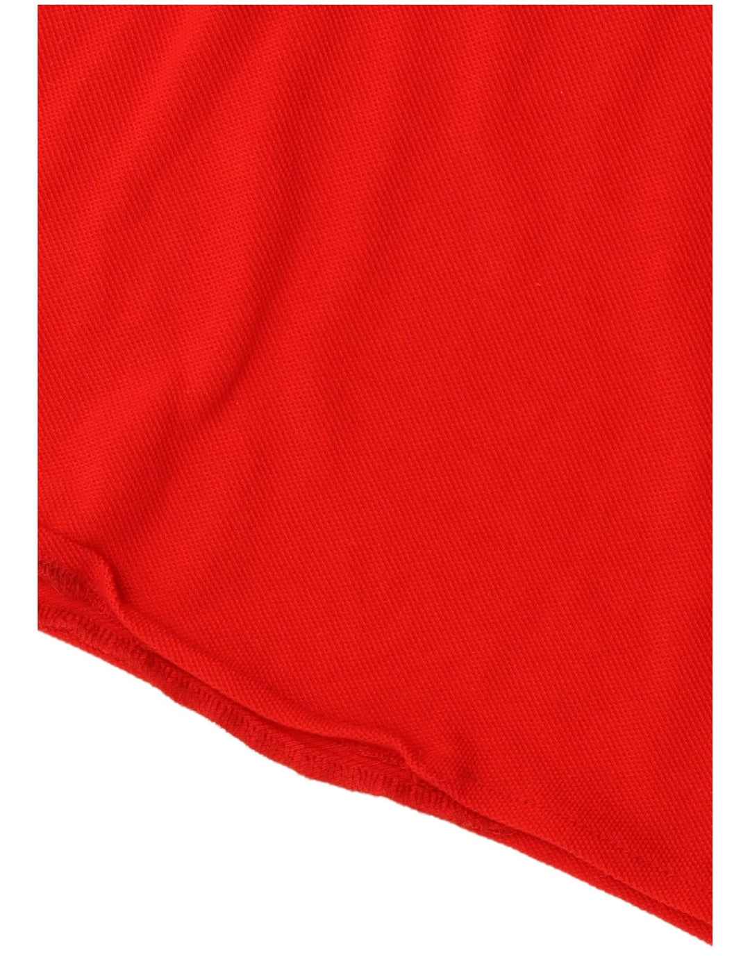 LACOSTE Womens Sleeveless Polo Dress Size 42 Large Red Cotton