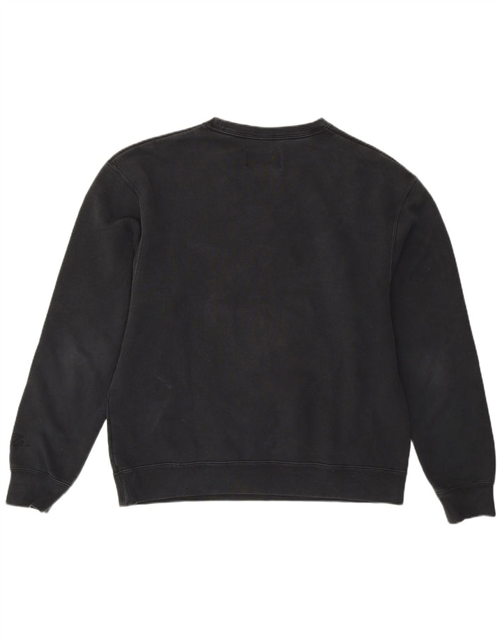 JORDAN Mens Sweatshirt Jumper Medium Black Cotton