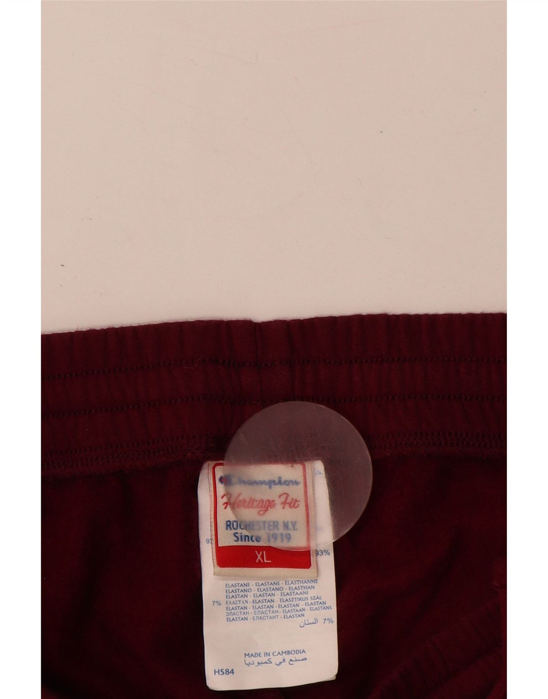 CHAMPION Womens Heritage Fit Tracksuit Trousers Joggers UK 18 XL  Maroon