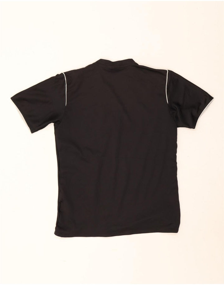 Adidas Mens T-Shirt Top XS Black Striped Polyester