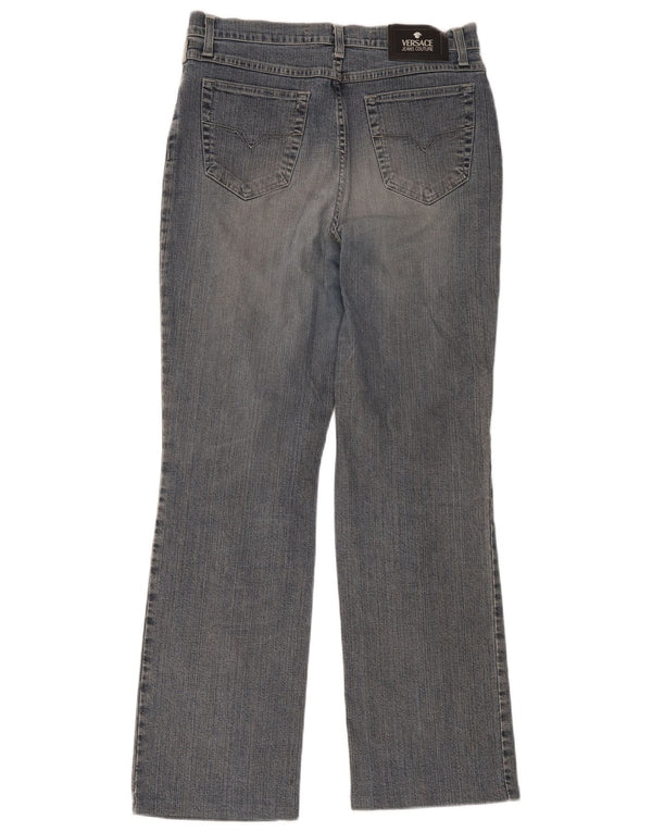 Versace Womens Straight Jeans IT 50 XL W36 L30 Blue Cotton