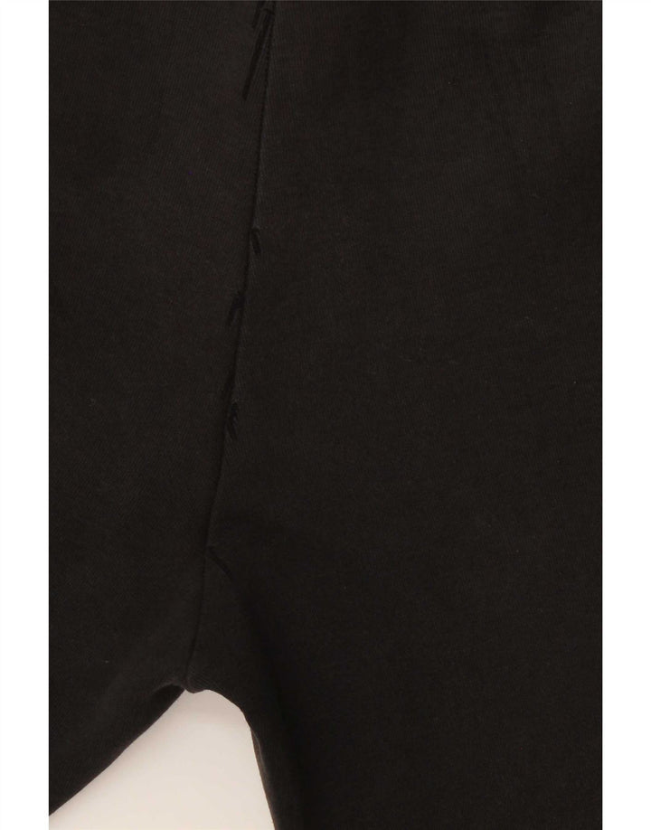 Adidas Mens Tracksuit Trousers Medium Black Cotton