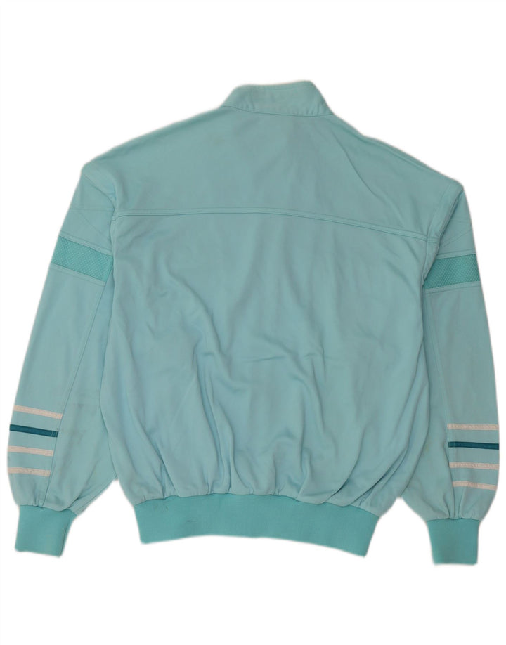 AUSTRALIAN L'ALPINA Mens Tracksuit Top Jacket IT 48 Medium Blue Polyamide