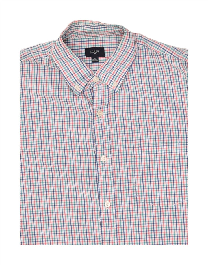 J. CREW Mens Shirt Medium Multicoloured Check Cotton | Vintage J. Crew | Thrift | Second-Hand J. Crew | Used Clothing | Messina Hembry 