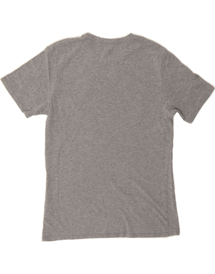 NIKE Mens Athletic Cut Graphic T-Shirt Top Medium Grey Cotton Vintage Nike and Second-Hand Nike from Messina Hembry 