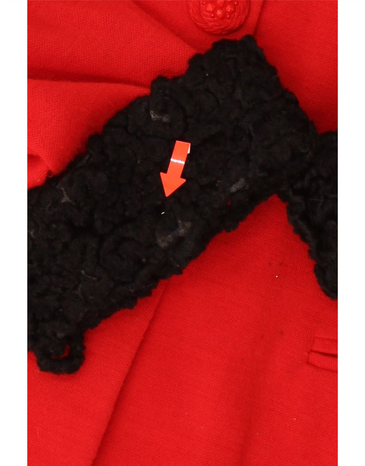 LUISA SPAGNOLI Womens 3 Button Blazer Jacket IT 48 XL Red Wool Vintage Luisa Spagnoli and Second-Hand Luisa Spagnoli from Messina Hembry 