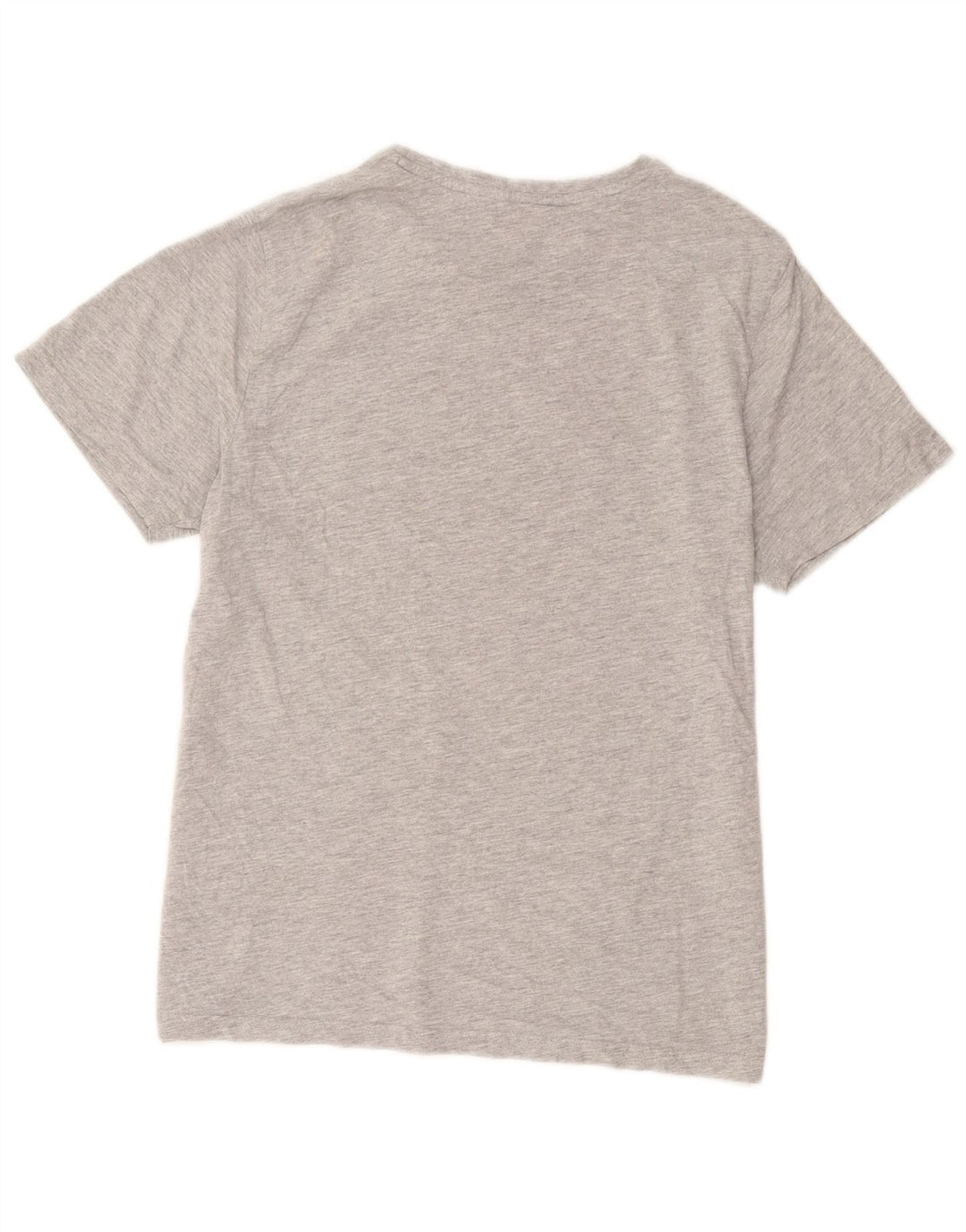 Animal Mens Graphic T-Shirt Top Medium Grey Cotton