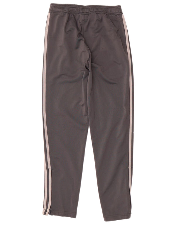 ADIDAS Boys Juventus Tracksuit Trousers 11-12 Years Grey Polyester