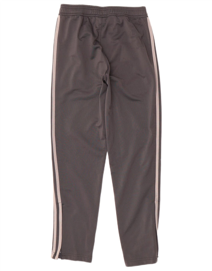 ADIDAS Boys Juventus Tracksuit Trousers 11-12 Years Grey Polyester