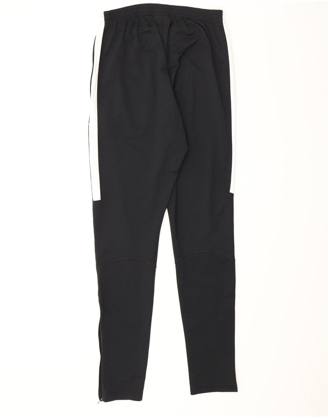 NIKE Mens Dri Fit Tracksuit Trousers Small  Black Colourblock Polyester
