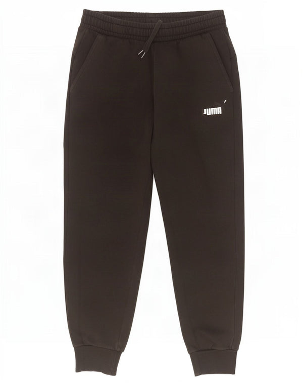 Puma Mens Tracksuit Trousers Joggers Large Black Cotton
