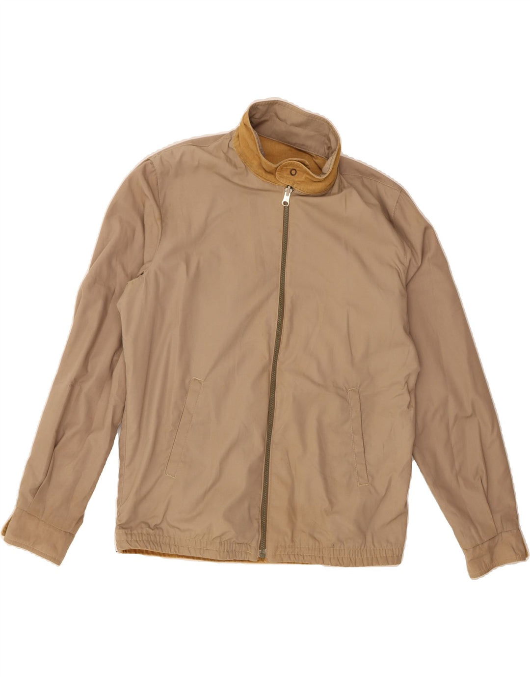 FACIBA Mens Reversible Jacket IT 46 Small Beige Cotton Vintage Faciba and Second-Hand Faciba from Messina Hembry 