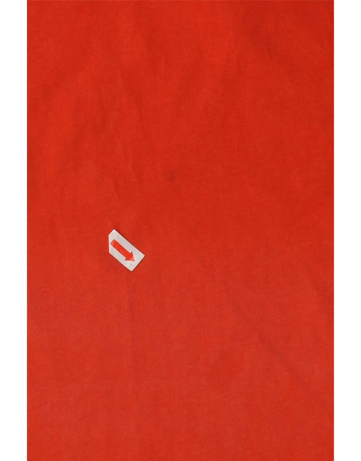 Kappa Mens T-Shirt Top Medium Orange