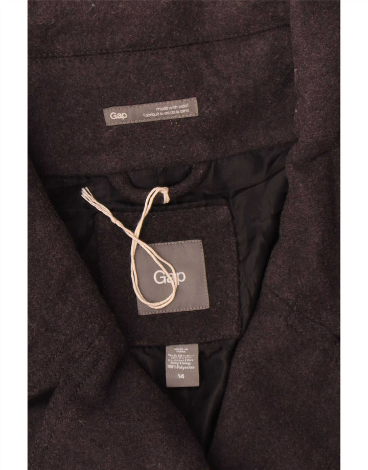 Gap Womens Pea Coat US 14 XL Grey Wool
