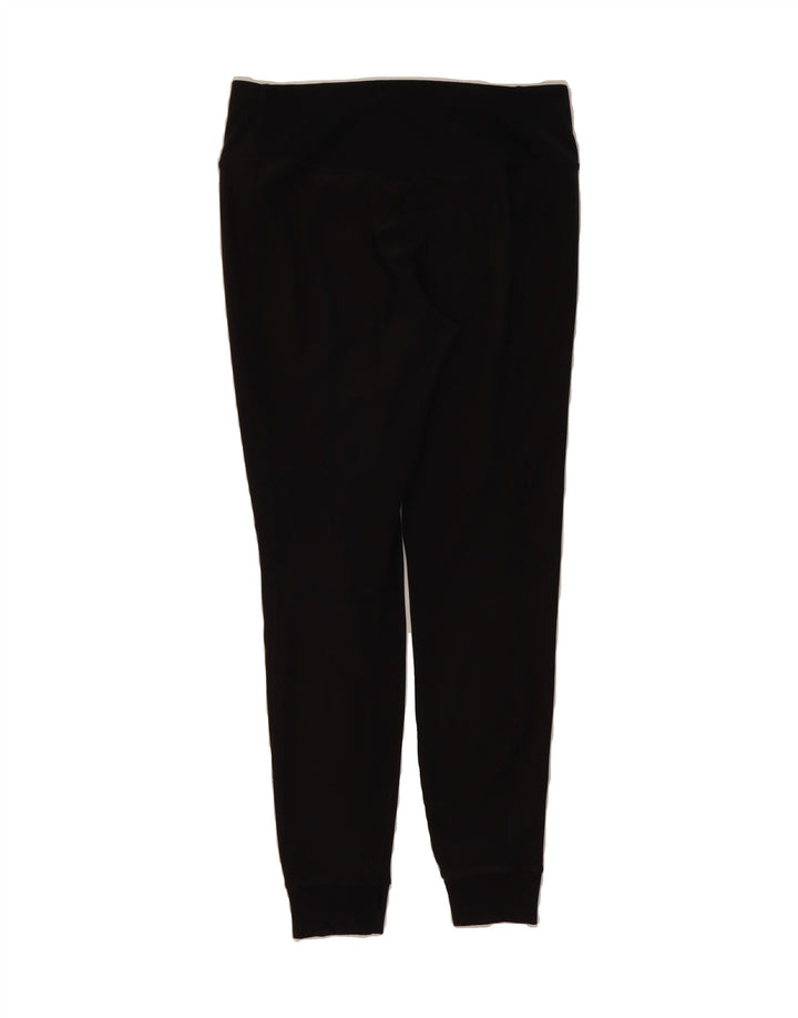 NIKE Womens Dri Fit Leggings UK 14 Medium Black Polyester Vintage Nike and Second-Hand Nike from Messina Hembry 