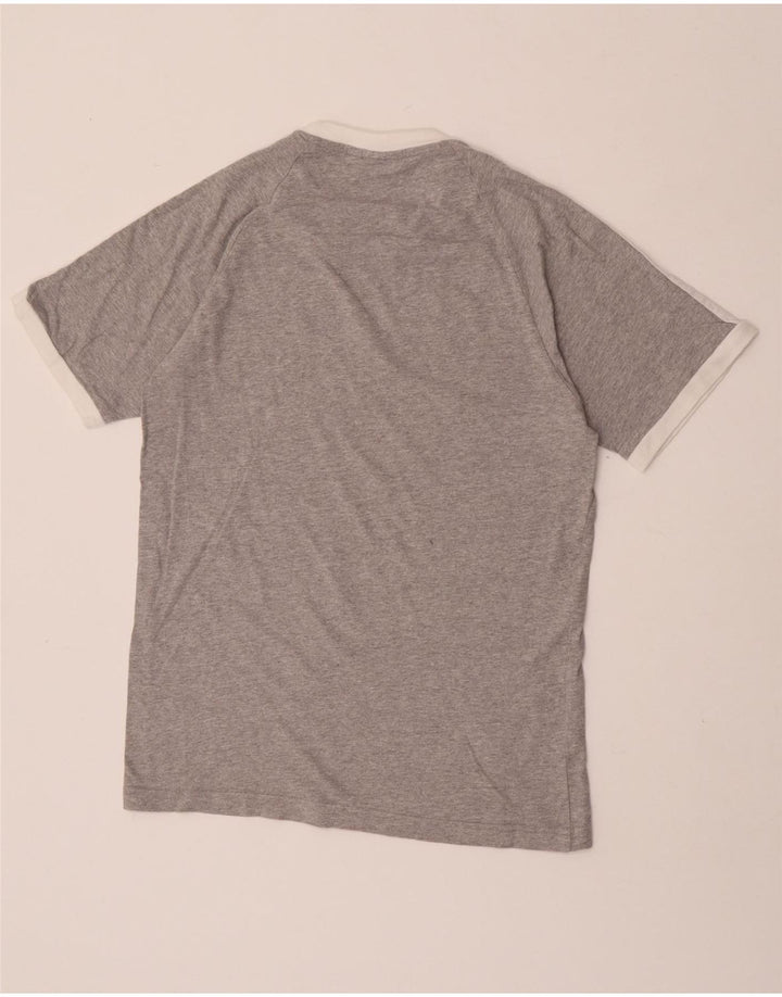Adidas Mens T-Shirt Top Small Grey Flecked