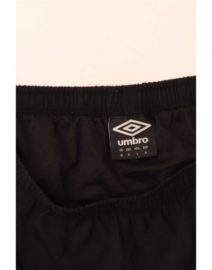 Umbro Mens Sport Shorts Medium Black Polyester