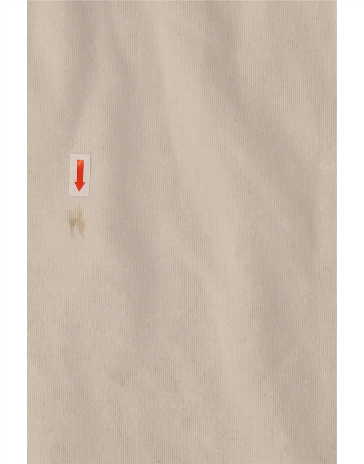 RIP CURL Mens Hoodie Jumper Large White Cotton