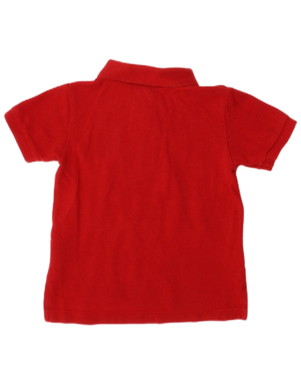 POLO RALPH LAUREN Baby Boys Graphic Polo Shirt 12-18 Months Red Cotton
